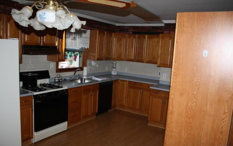 kitchen before