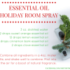 Thumbnail image for Essential Oil Holiday Room Spray